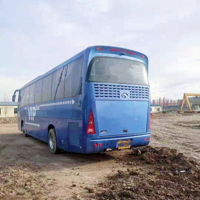 Autobús de la mano del chasis LHD RHD segundo del saco hinchable de los asientos de la marca ZK6127 55 de Yutong