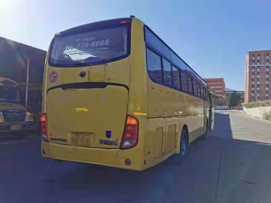 El autobús usado Zk6110 60 de Yutong asienta al coche del viaje de la disposición LHD del motor 2+3 de la parte posterior de Yuchai