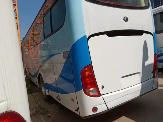 46 coche usado autobús usado asientos Bus de Yutong ZK6110 2014 autobús del pasajero de la dirección LHD del año 100km/H