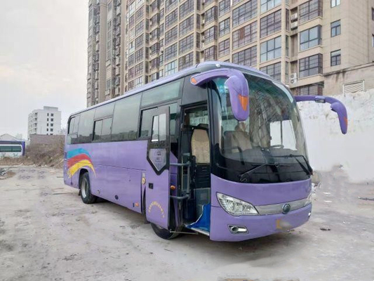 Autobús de lujo del coche ZK6876 del autobús de Youtong del autobús del coche de los asientos de lujo de Tourist 39