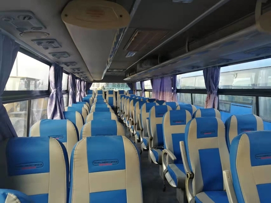 52 asientos 2014 años utilizaron el autobús de Steering Used Coach del conductor del autobús ZK6112D Front Engine RHD de Yutong