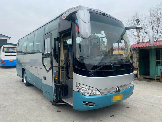 35 asientos el autobús usado 2015 años Zk6816 Yutong utilizaron el motor de la parte posterior de Company Commuter Bus del coche
