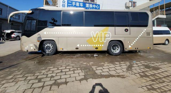 Pasajero del autobús de Youtong Zk6908 del autobús al revés 38 motor de Yuchai 270kw del coche del autobús turístico de los asientos