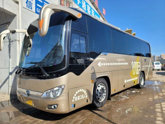 Pasajero del autobús de Youtong Zk6908 del autobús al revés 38 motor de Yuchai 270kw del coche del autobús turístico de los asientos