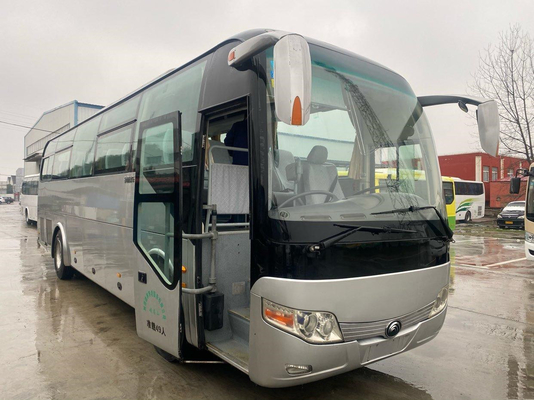 Yutong usado transporta ZK6107 la disposición de lujo 2+2 del bus turístico de los asientos del coche 49