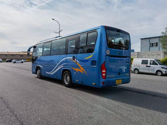 Pequeño chasis del saco hinchable del motor de Yuchai de los asientos de la segunda mano 39 del autobús de Bus Used Yutong del coche