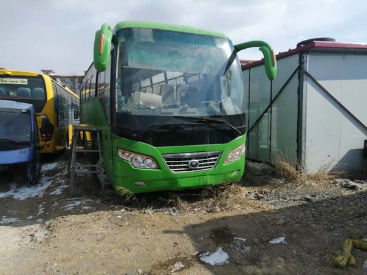 43 asientos 6932d utilizaron mano Front Engine Coach Bus del autobús 9300m m de Yutong la segundo