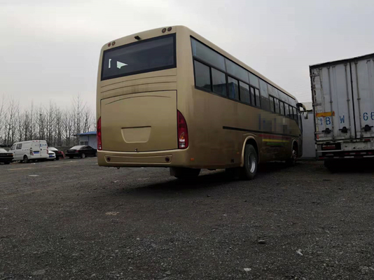 El autobús 53 Seaters de Yutong utilizó el coche Bus Diesel Front Engine de la mano de segundo del autobús de ZK6116D