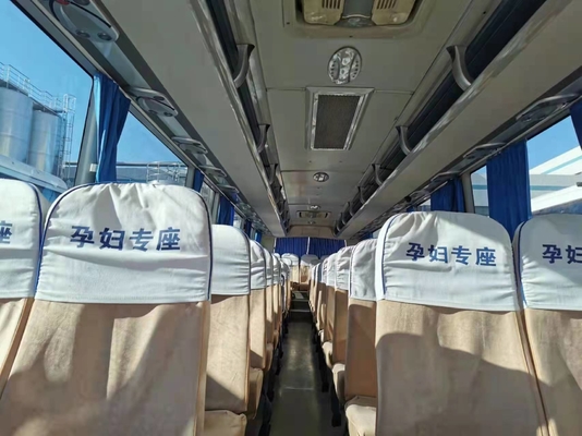 55 autobuses usados asientos de la impulsión de la mano izquierda de Bus Euro II del coche del autobús 12000m m de Yutong