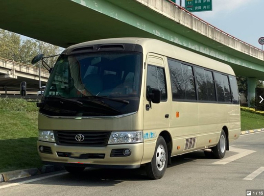 Mano de lujo usada del autobús del práctico de costa de Mini Bus 6GR del práctico de costa de Toyota segunda