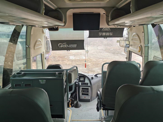 YUTONG utilizó los autobuses diesel usados del pasajero de Buses Used Urban del coche de los bus turístico de larga distancia LHD