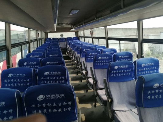 La ciudad usada los autobuses interurbanos largos de segunda mano del pasajero del viaje de Yutong transporta al coche diesel usado Buses de LHD