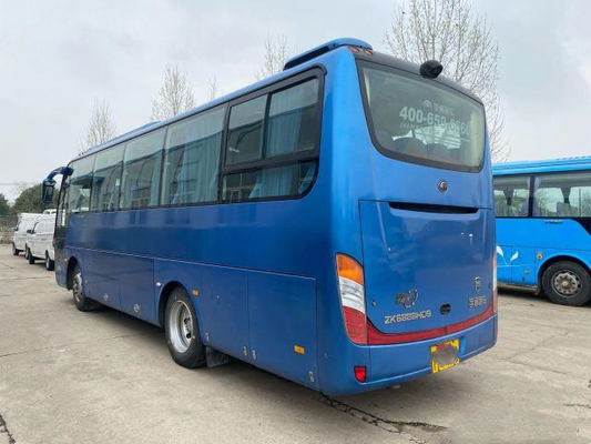 El coche usado Bus 37 asientos Yutong Zk6888 transporta y entrena conducción a la derecha del autobús