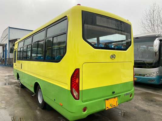 Coche Yuchai Engine del viaje del autobús de la mano del autobús 25seats 2do de Mini Bus Used Ankai City