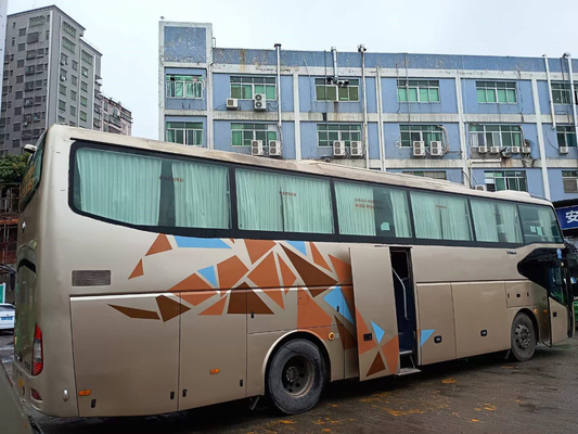 La marca usada de Yutong coche Bus del viaje de 2015 años que ZK6126 utilizó el autobús diesel del motor 375hp de Weicahi utilizó el autobús del EURO III de las puertas dobles