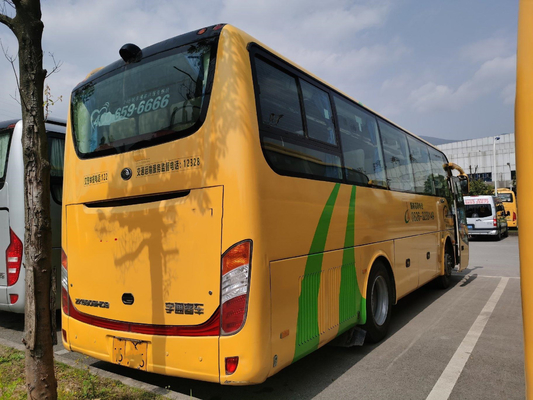 La segunda mano transporta la dirección ZK6906 de la izquierda de Yutong transporta y entrena 38seats el weichai 270hp