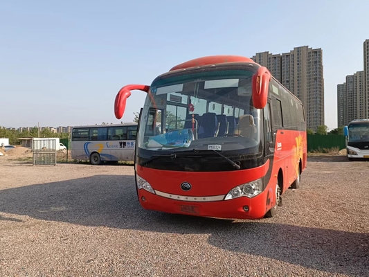 Los motores diesel usados los asientos del autobús de 2014 años 33 Zk6808 Yutong entrenan la dirección de Bus With LHD