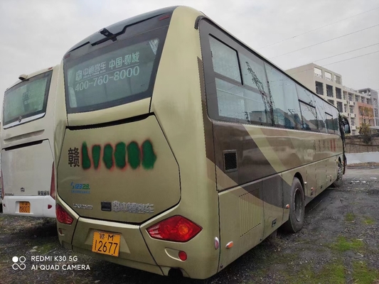 2015 años 55 Seat utilizaron el autobús 199kw de la mano del autobús ZLCK6120 segundo de Zhongtong con LHD para el pasajero