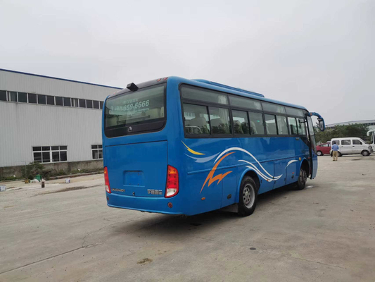 34 el pasajero Mini Bus Front Engine Used Yutong dejó al coche turístico de dirección ZK6842d