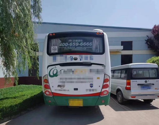 El autobús usado 35 asientos ZK6809 de Yutong en venta utilizó la dirección de Mini Bus LHD con precio barato