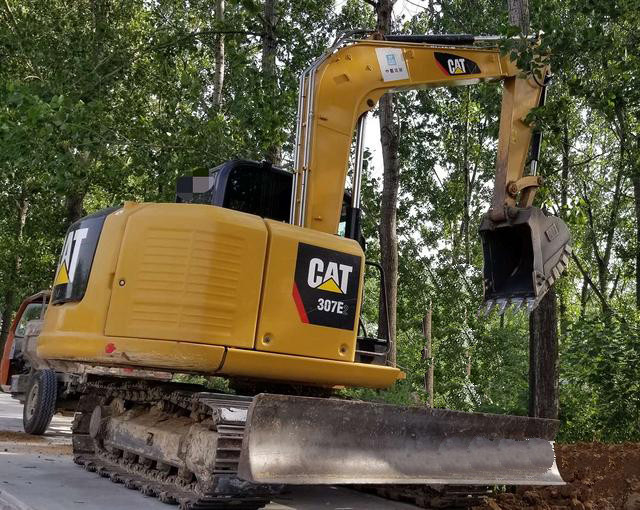 Presión hydráulica usada del CAT 307E2 del excavador pequeña 2008 años segundos de máquina de la construcción