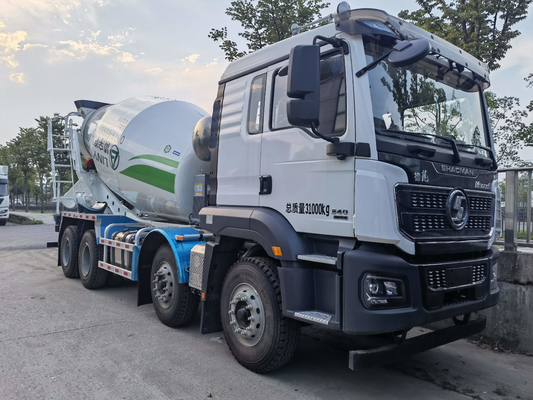 calidad  Used Heavy Duty Trucks 8*4 Drive Mode Shacman Concrete Mixer Truck 12 Cubic Fábrica