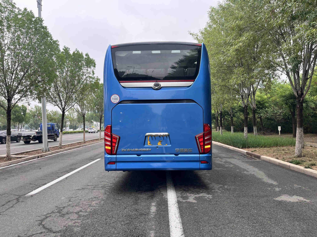 Conductor de mano doble de Seat Leftt del coche 56 del motor de la parte posterior de Decker Bus Sightseeing Yutong ZK6148