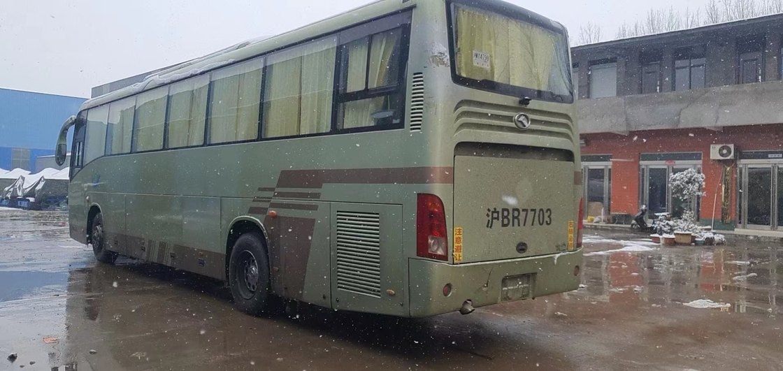 Coche usado 55 asientos Bus Second Hand Kinglong XMQ6129 con la dirección del motor diesel LHD
