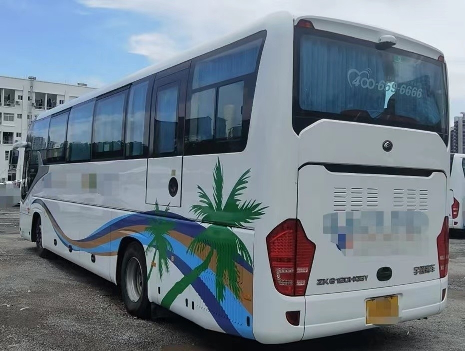 Dirección usada asientos de Lhd de 2019 del año 50 de Yutong del autobús Zk6120 del coche emisiones de Weichai Engine Euro V