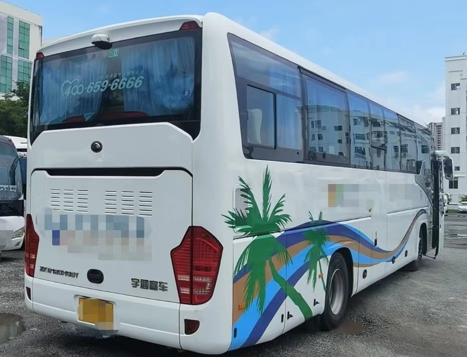 Dirección usada asientos de Lhd de 2019 del año 50 de Yutong del autobús Zk6120 del coche emisiones de Weichai Engine Euro V