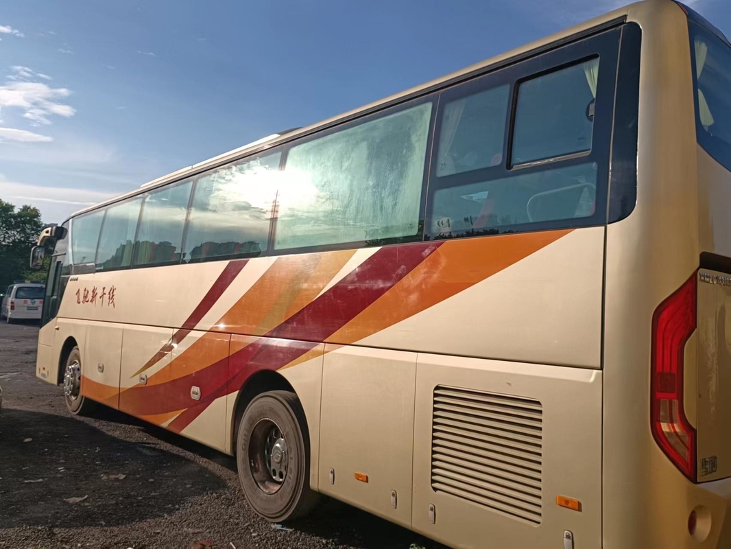 2012 la mano izquierda de oro de Dragon Used Coaster Bus XML6113 LHD que conduce 49 asientos entrena