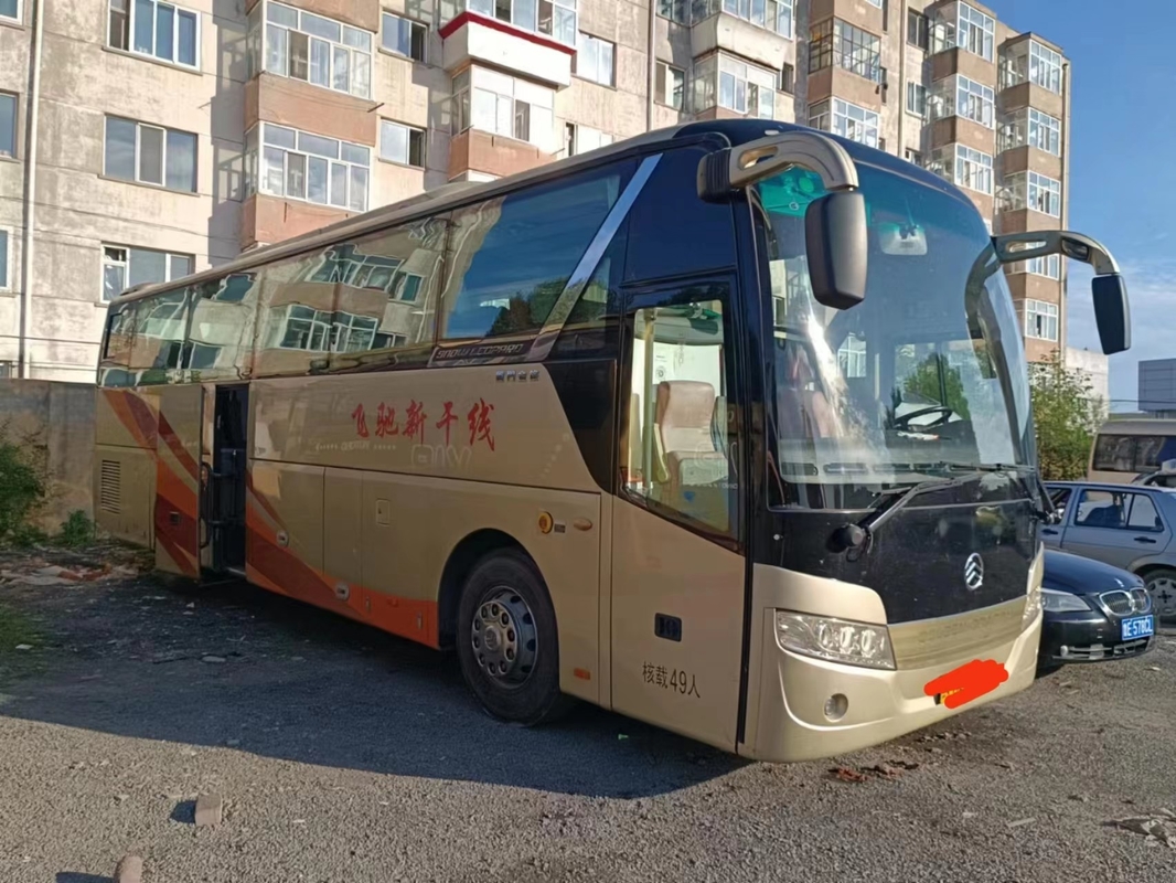 2012 la mano izquierda de oro de Dragon Used Coaster Bus XML6113 LHD que conduce 49 asientos entrena