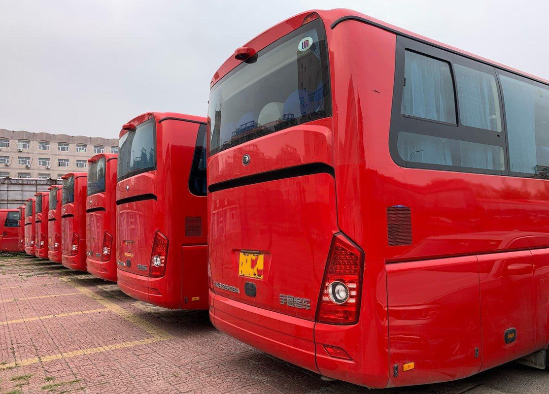 Los autobuses usados marca de China Yutong entrenan ZK6122 WP10. Motor diesel 2015-2019 2+2layout 51seats