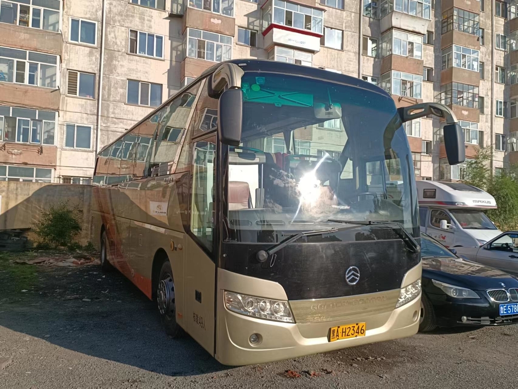 2014 coche de oro usado asientos LHD de Dragon Bus XML6113 del año 49 en buenas condiciones