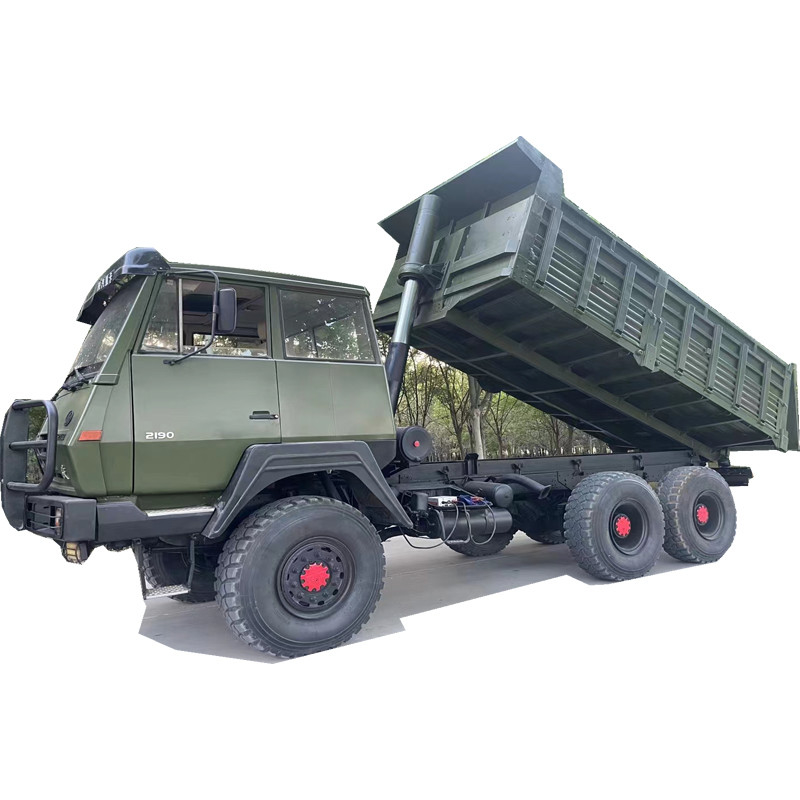 Camión volquete lleno potente usado de las cerraduras de diferencial de Tipper With 3 de la impulsión del combustible diesel 310hp 6X6