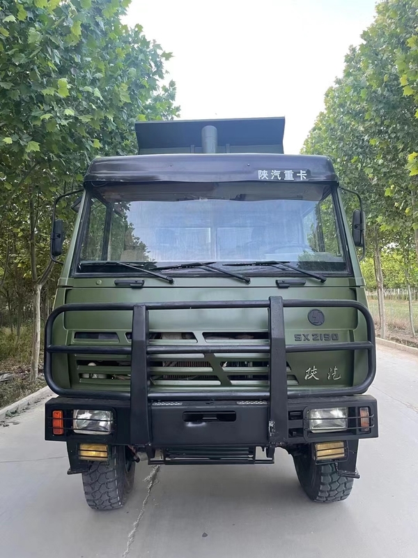 Camión volquete lleno potente usado de las cerraduras de diferencial de Tipper With 3 de la impulsión del combustible diesel 310hp 6X6