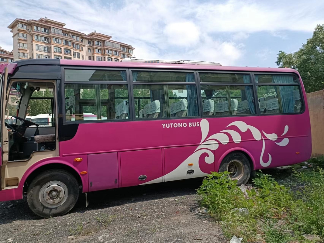 El pasajero Van ZK6752D del autobús de 31 Seater Mini Bus Yutong Front Engine utilizó el autobús escolar