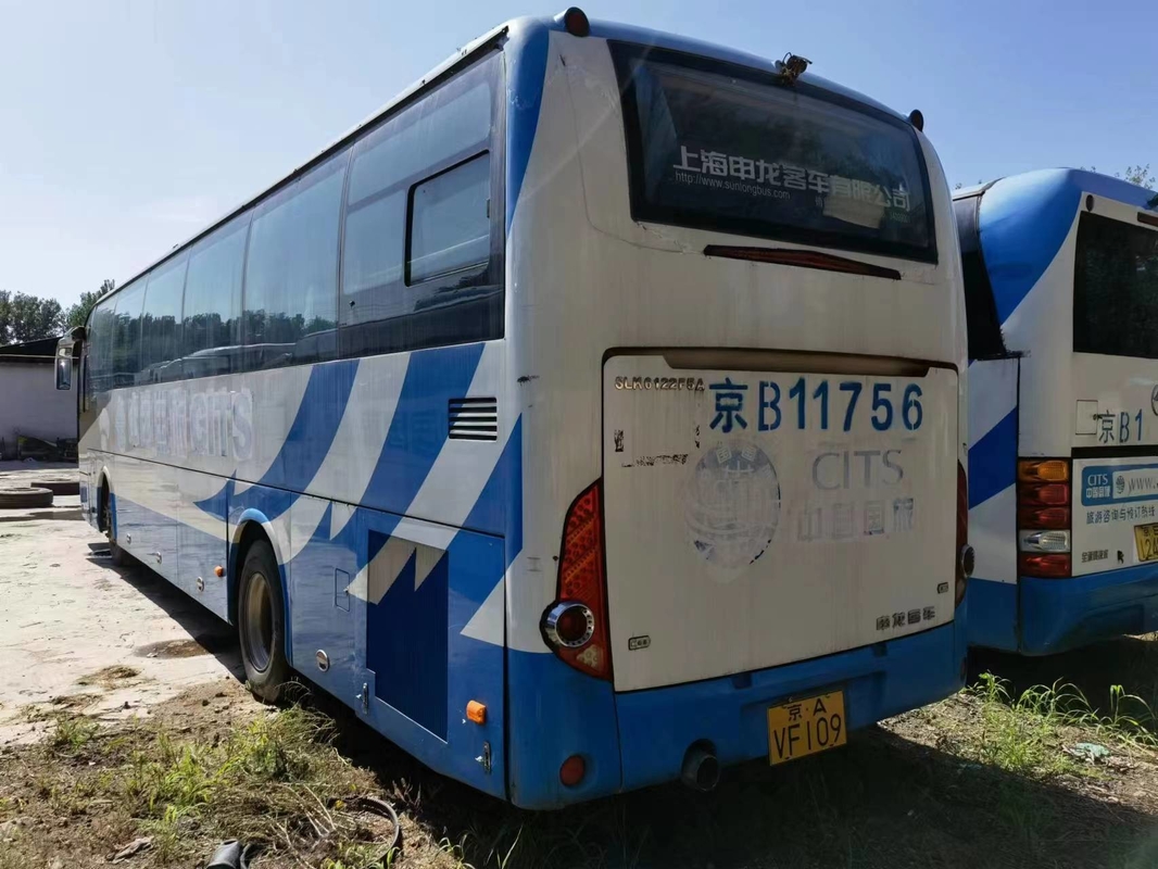 2013 dirección usada asientos de Bus LHD del coche del autobús SLK6122 de Sunlong del año 55 en buenas condiciones