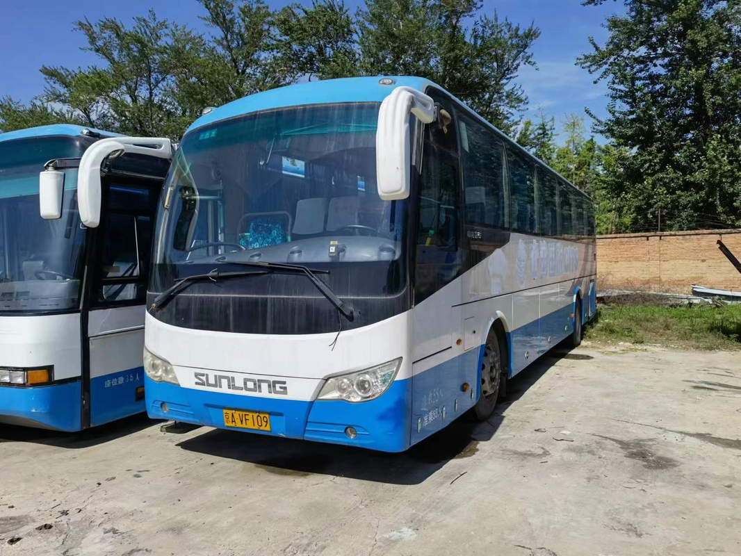2013 dirección usada asientos de Bus LHD del coche del autobús SLK6122 de Sunlong del año 55 en buenas condiciones