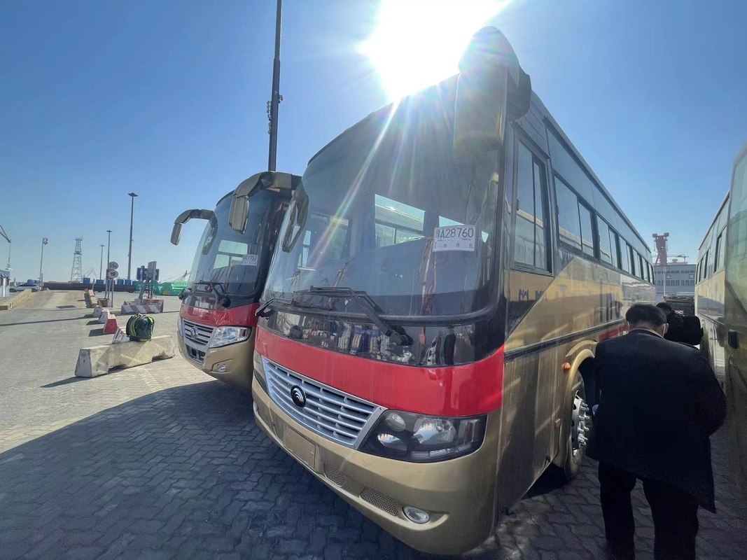 Motor usado ZK6116D de Yuchai de la conducción a la derecha de Front Engine Yutong 53-65seats del bus turístico