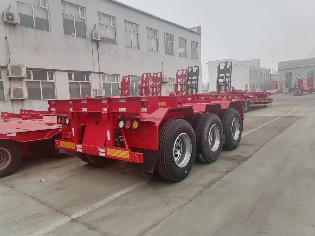 Tres a estrenar de Axle Semi Trailer Platform Trailer hecha en China