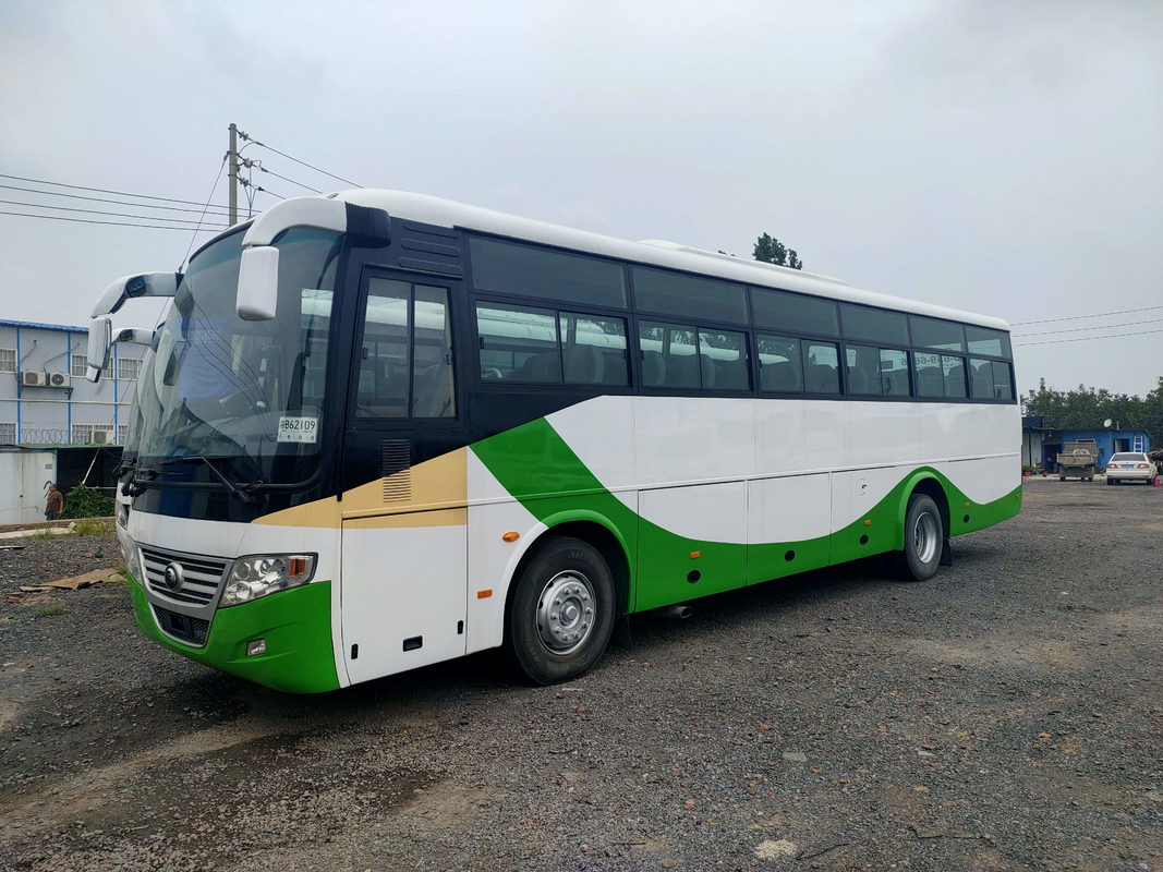 Asientos usados Zk6112d del autobús 53 del pasajero de la suspensión de la primavera de placa de Yutong Front Engine Bus Lhd /Rhd