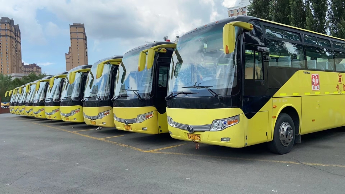 2014 años 60 Yutong usado los asientos transportan ZK6107 con el motor 100km/H de Yuchai que dirige LHD