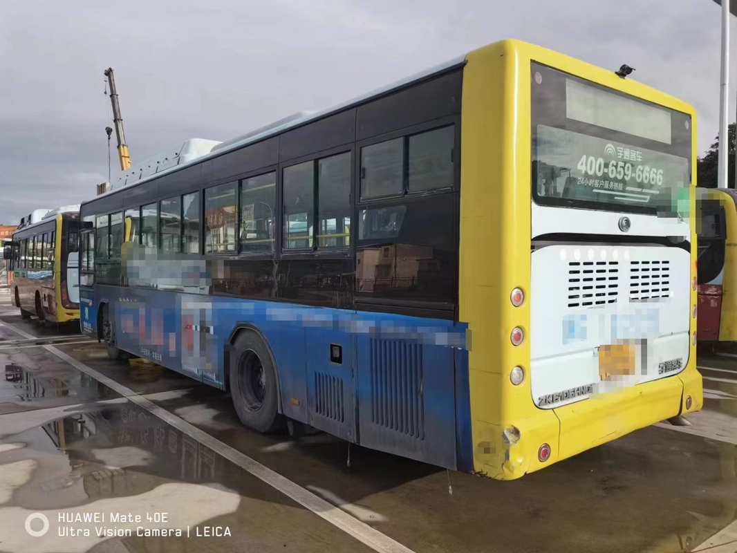 2014 autobús usado Zk6105 de la ciudad de Yutong del año 26/82 asientos para el transporte público con el motor diesel