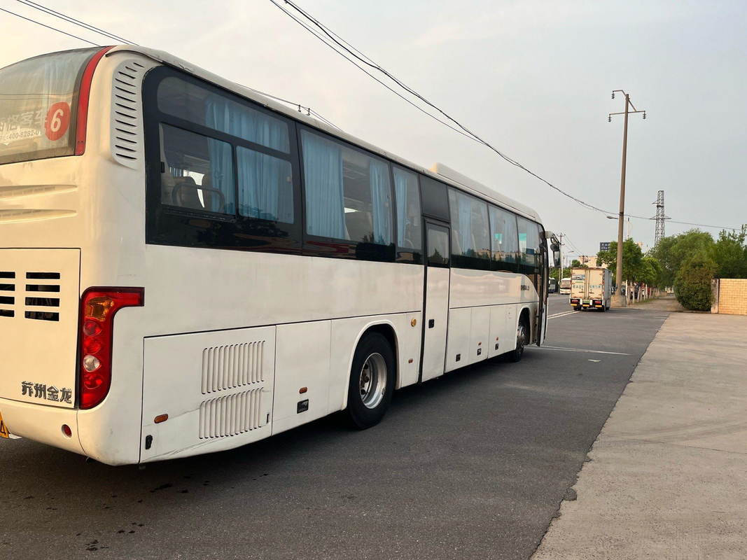 Una marca más alta de la suspensión del aire utilizó el motor diesel doble KLQ6129 de las puertas Wp.7 de Bus 53 Seater del coche