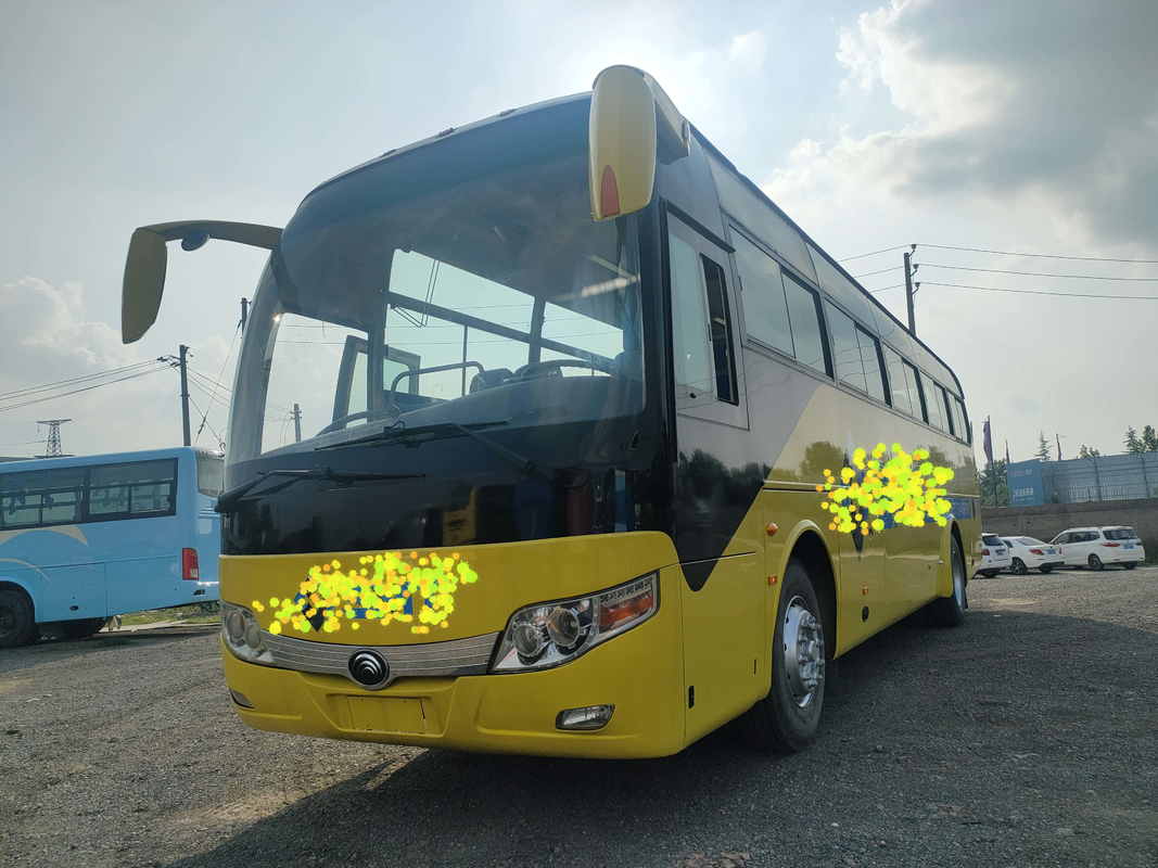 2+3 la disposición 60seats utilizó Yutong transporta al coche de lujo Africa 10 metros de los autobuses de suspensión ZK6110 del airbag