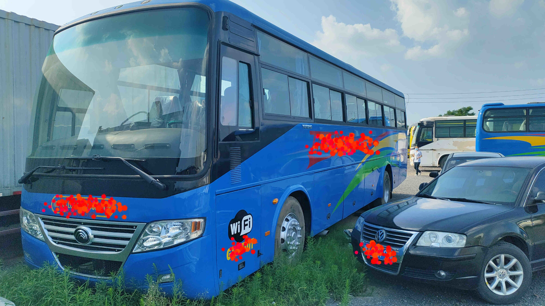 Condición del sistema ZK6112D de la conducción a la derecha 53seats WIFI de Front Engine Bus Yutong Brand