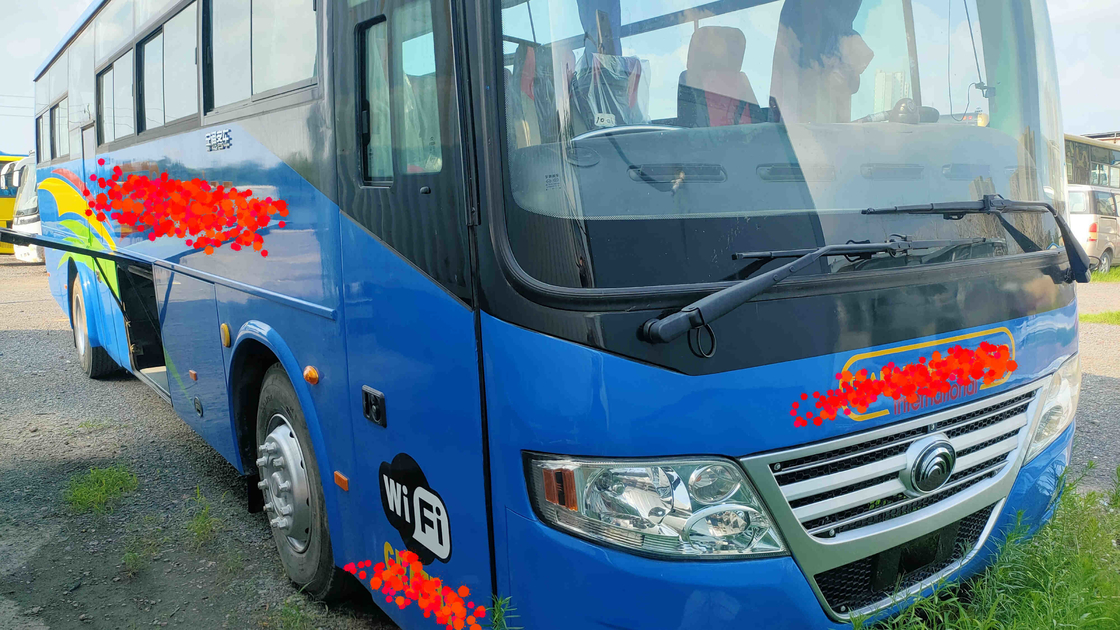 Condición del sistema ZK6112D de la conducción a la derecha 53seats WIFI de Front Engine Bus Yutong Brand