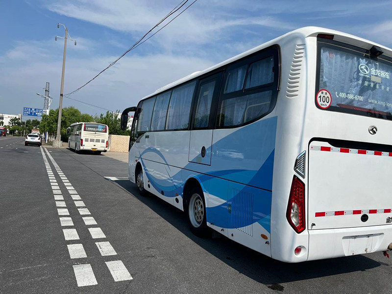 34 asientos 2018 dirección usada año de Bus Kinglong XMQ6802 LHD del coche para el transporte