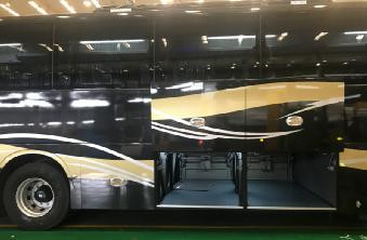 Motor a estrenar 6L280 de Kinglong Xmq6112ay 2buses 49+1+1seats Yuchai del autobús rápidamente caja de cambios de 6 velocidades